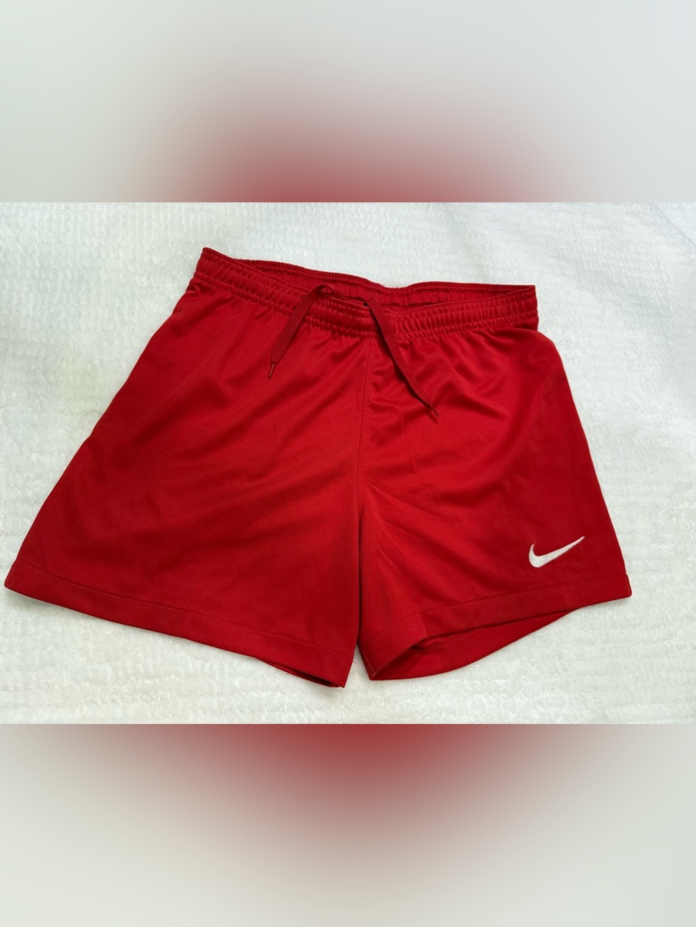 Nike Women’s athletic shorts Dri Fit Red Size XS